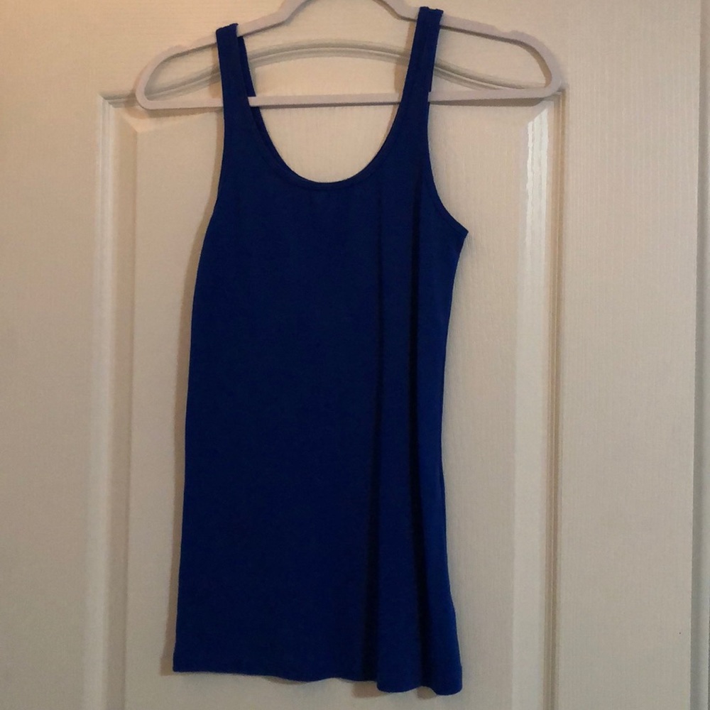 Royal blue tank top